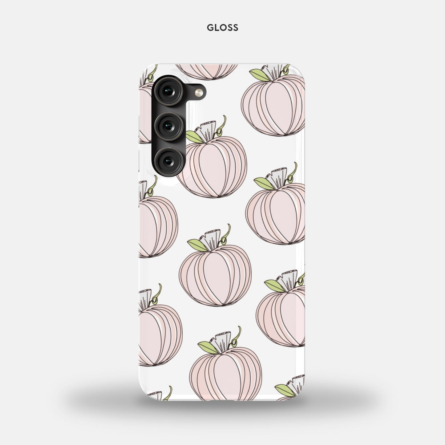 Pink Pumpkin Patch Samsung Galaxy S23 Plus Slim Mobile PhoneCase