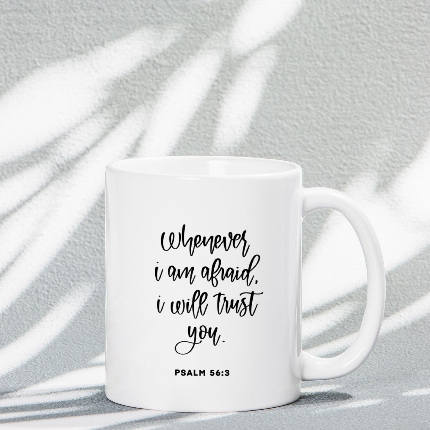 Psalm 56:3 - Bible Verse Mugs