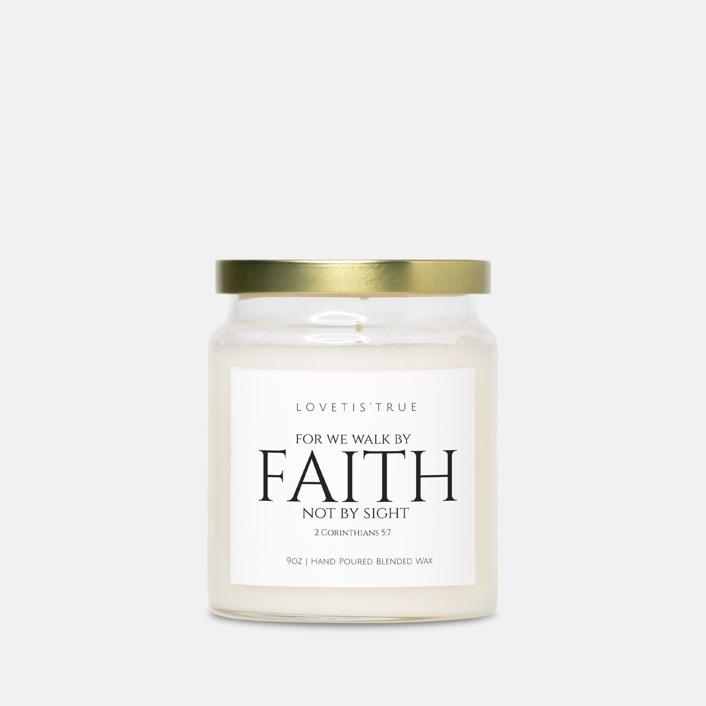 Faith 9oz Jar Candle