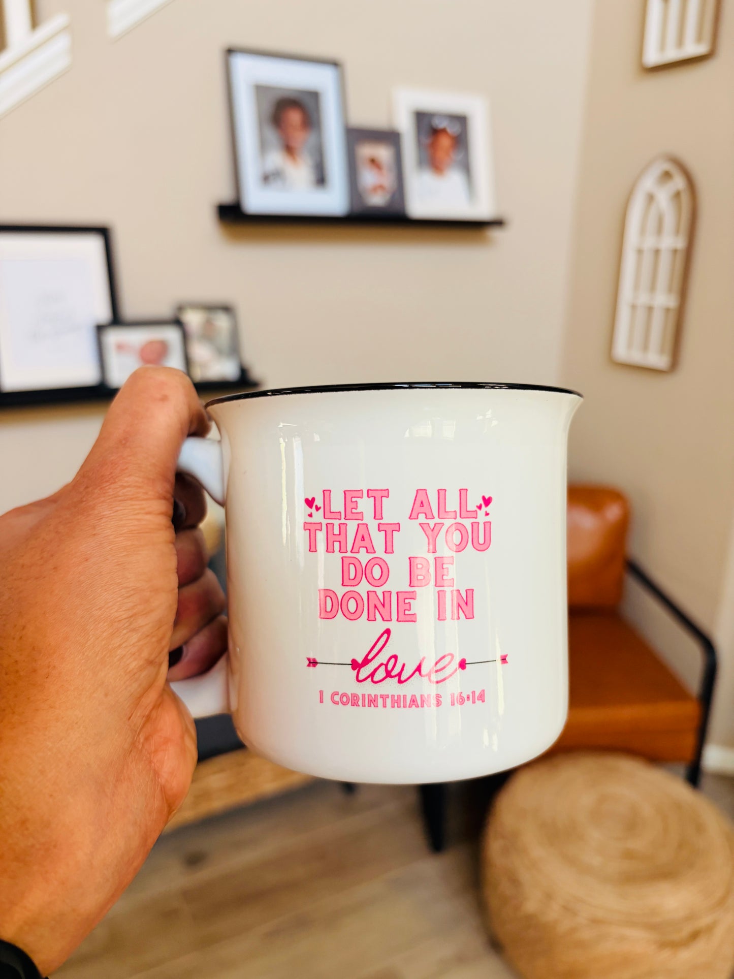 Be Done In Love - 1 Corinthians 16:14 Ceramic 13oz Mug