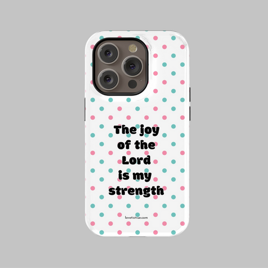 Joy is My Strength iPhone 14 Pro MagSafe Tough Case