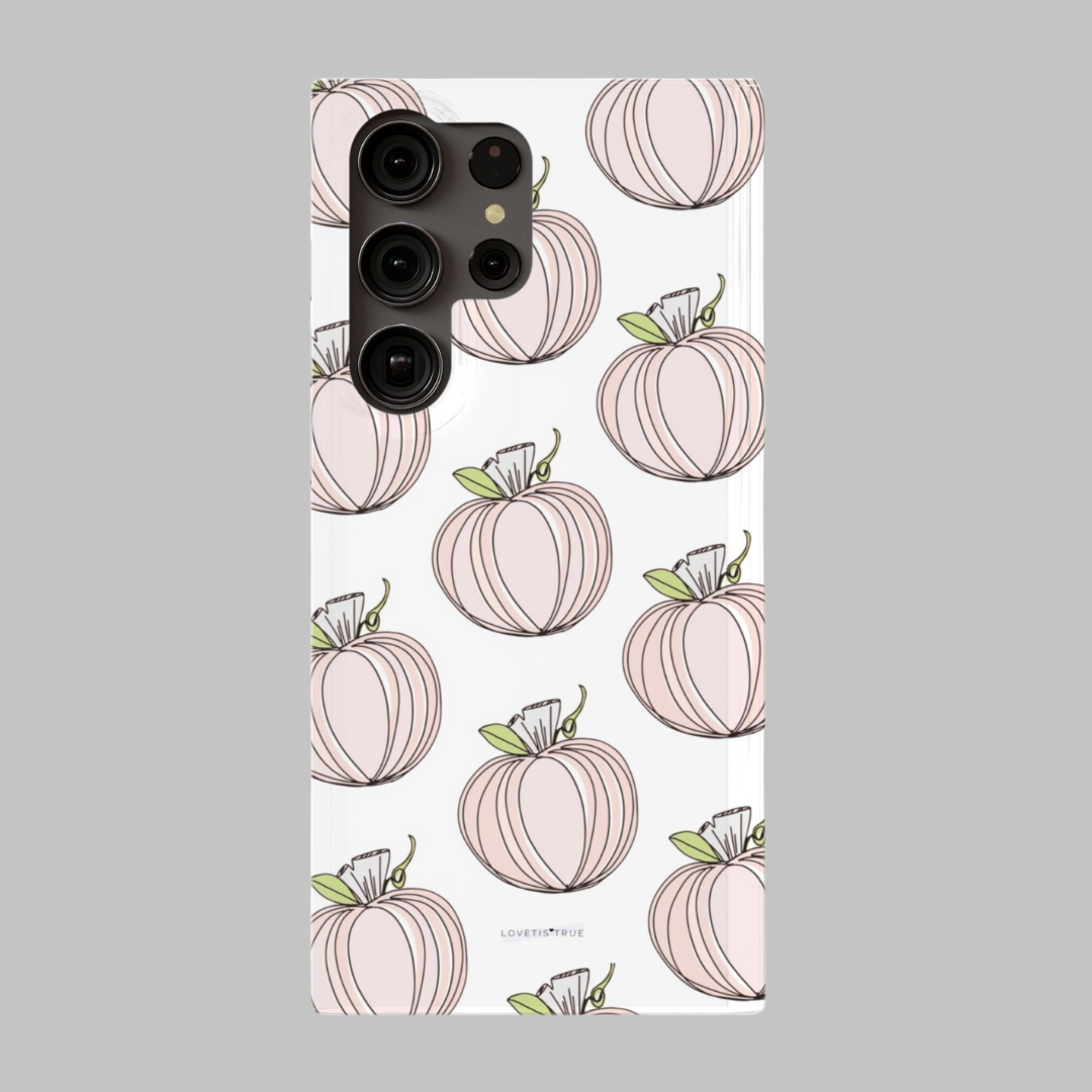 Pink Pumpkin Patch - Phone Case