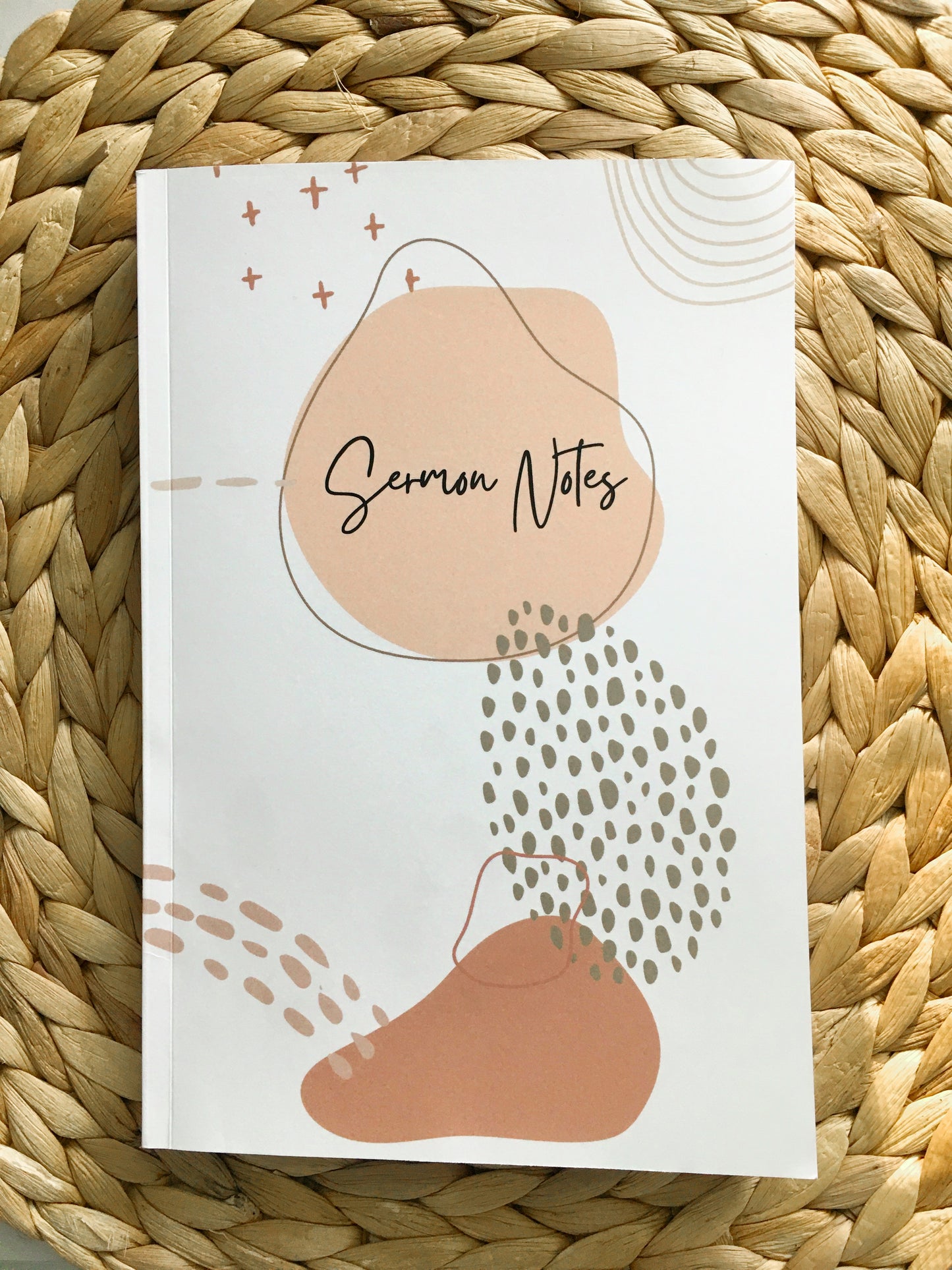 Sermon Notes - 120 Lined Paged Journal