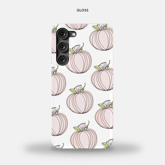 Pink Pumpkin Patch Samsung Galaxy S23 Plus Slim Mobile PhoneCase