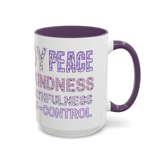 Fruits of the Spirit - Bible Verse Mugs