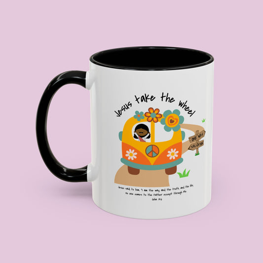 Jesus Take the Wheel - Christian Mug