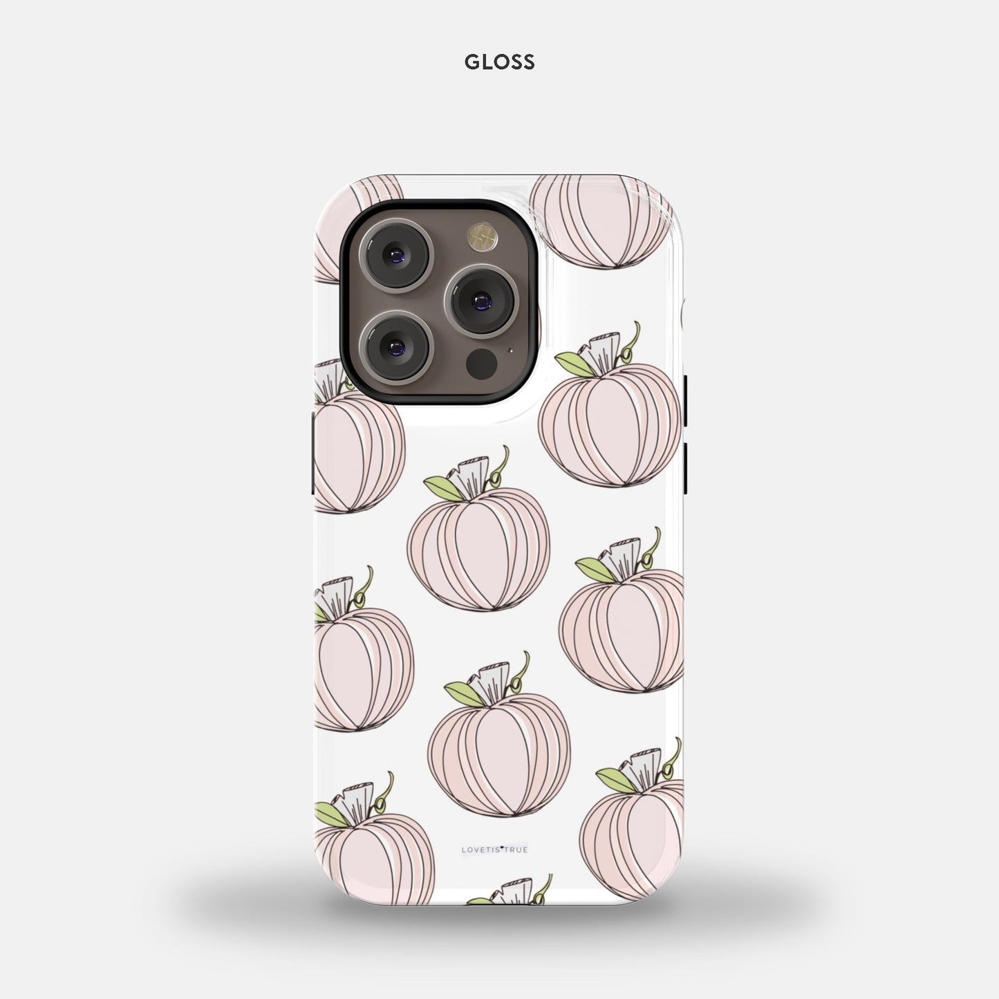 Pink Pumpkin Patch iPhone 14 Pro MagSafe Tough Mobile Phone Case