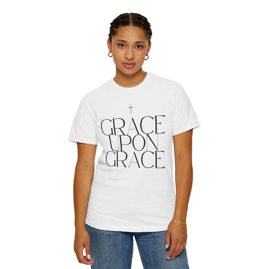 Grace Upon Grace - Christian Women's” T-shirt