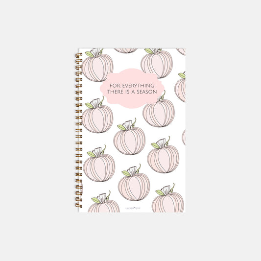 For Everything There Is A Season Notebook Hardcover Spiral 5.5 x 8.5