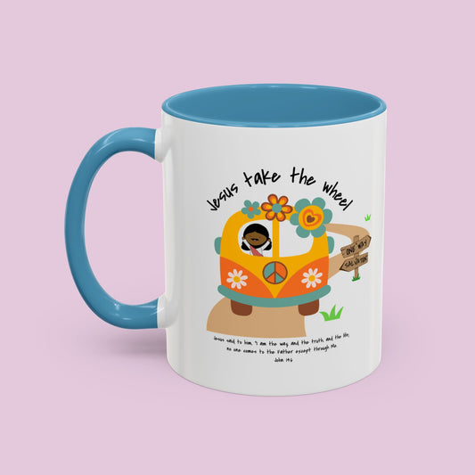 Jesus Take the Wheel - Christian Mug