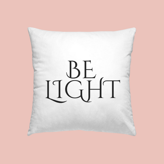 Be Light Artisan Pillow Case 18 Inch (Insert Not Included)