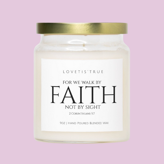 Vela en tarro Faith de 9 oz