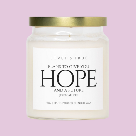 Hope 9oz Jar Candle