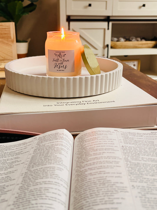 Fall in Love 9oz Inspirational Candle Jar