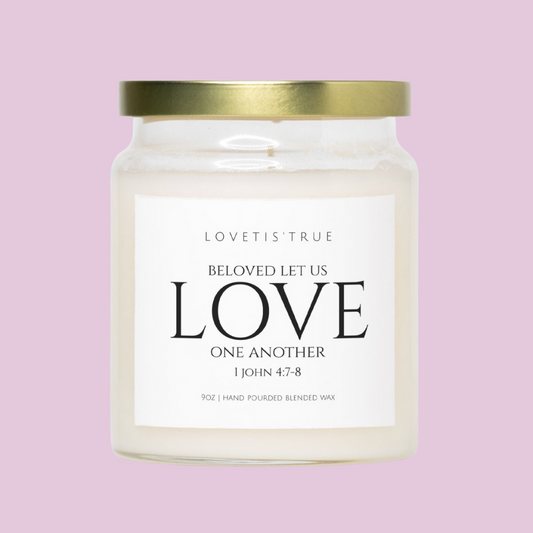 Vela en tarro Love de 9 oz