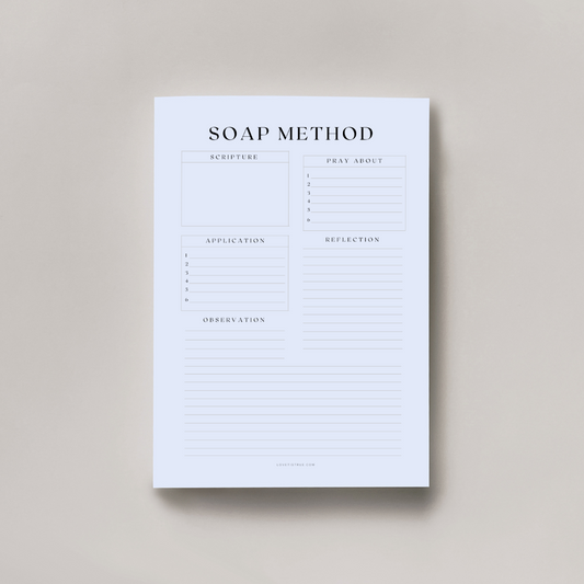 SOAP Method Worksheet (Digital File)