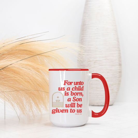Isaiah 9:6 Bible Verse Mugs
