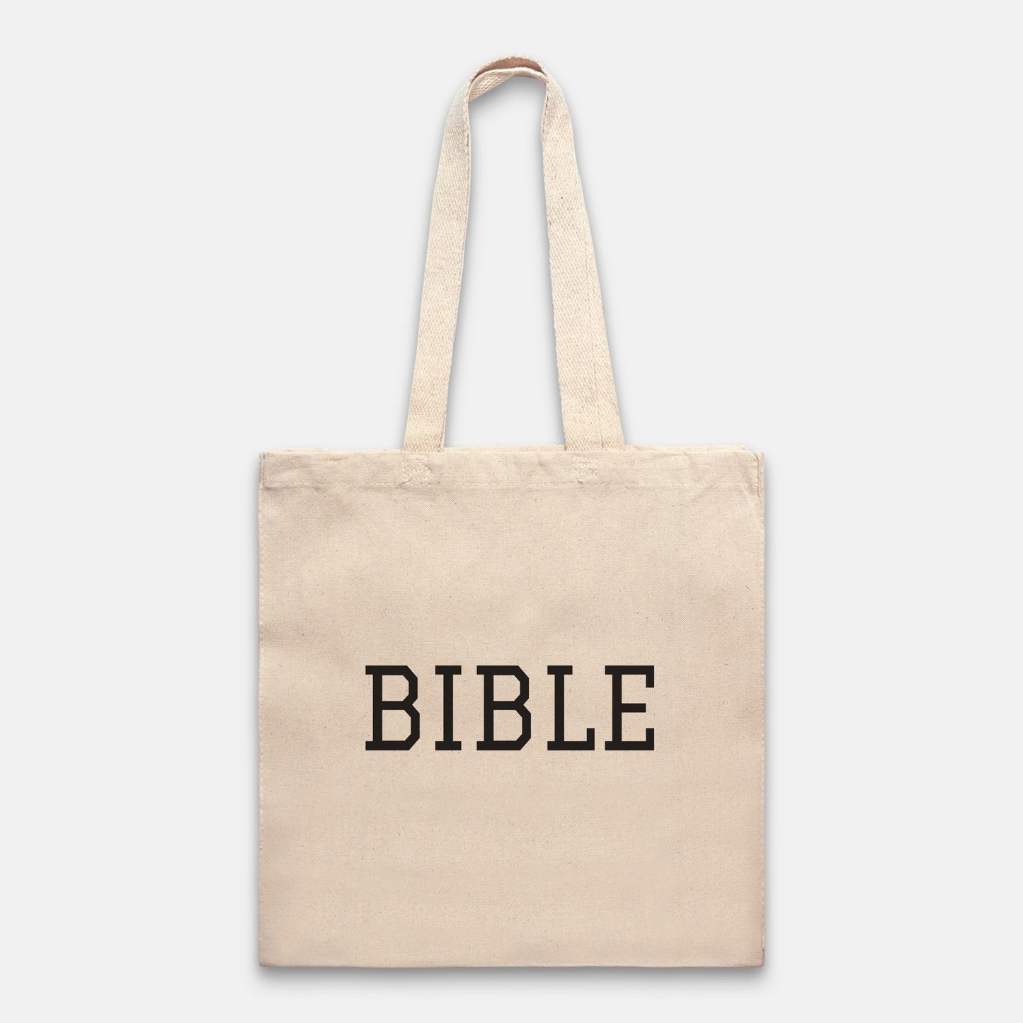 BIBLE - Cotton Canvas Tote Bag