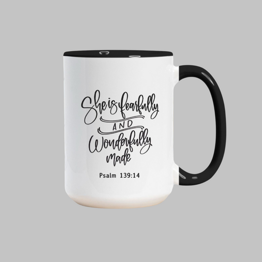 Psalm 139:14 - Bible Verse Mugs