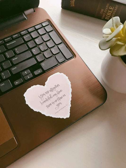 Canción de Salomón 4:7 - Versículo bíblico | EL AMOR ES VERDADERO